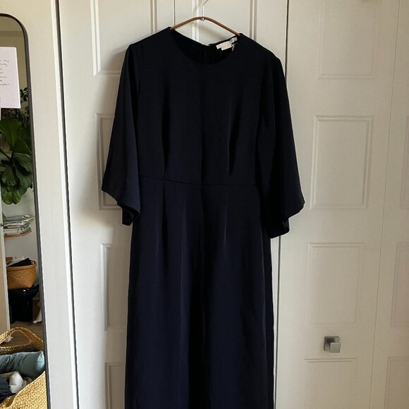 M.Martin dark navy chic dress - Picture 1 of 6